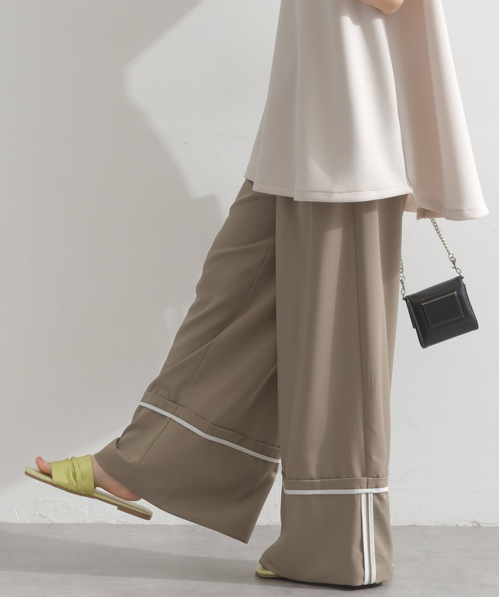 ツイルターンバックパンツ