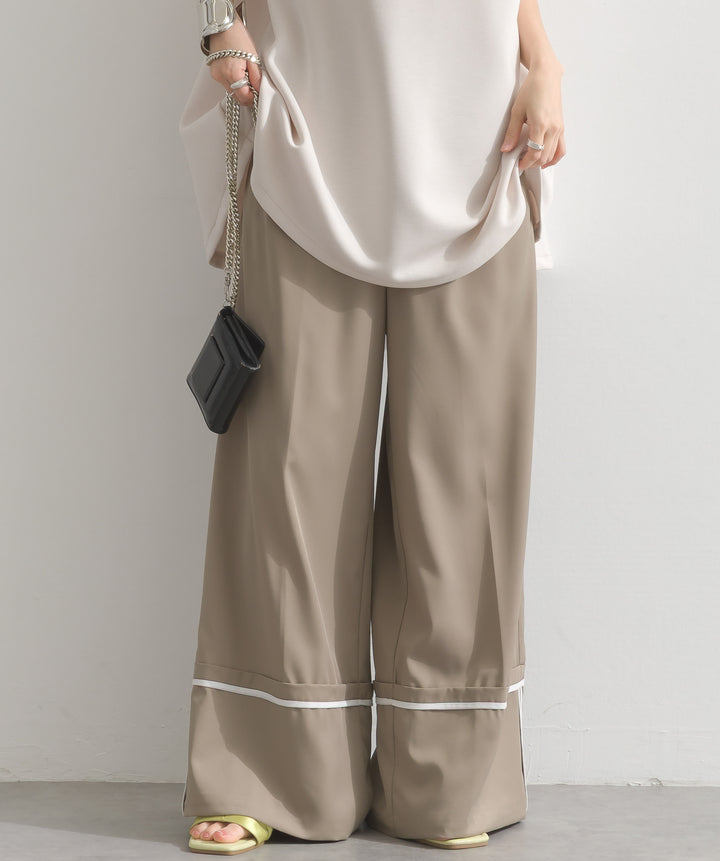 ツイルターンバックパンツ