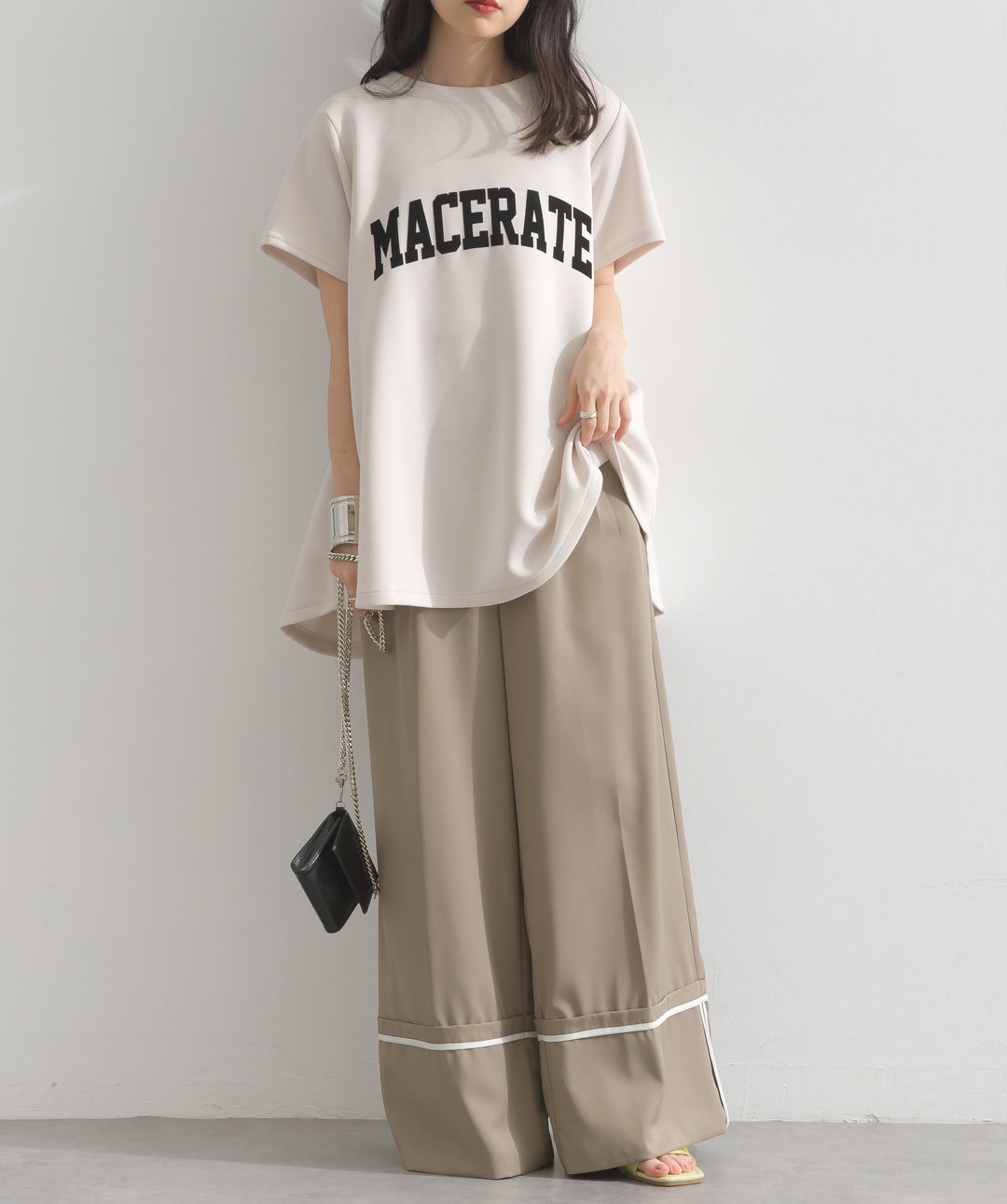 ツイルターンバックパンツ