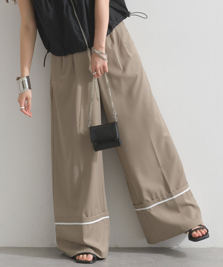 ツイルターンバックパンツ