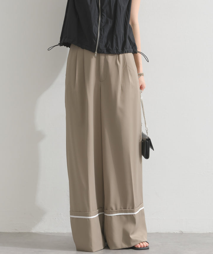 ツイルターンバックパンツ