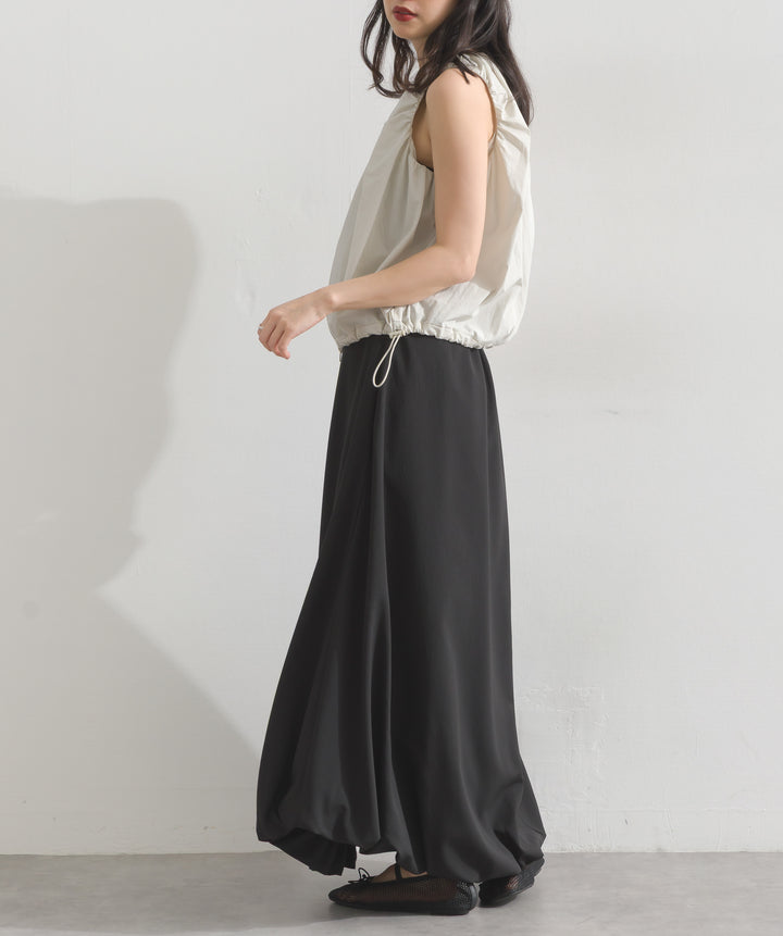 クレープバルーンスカート