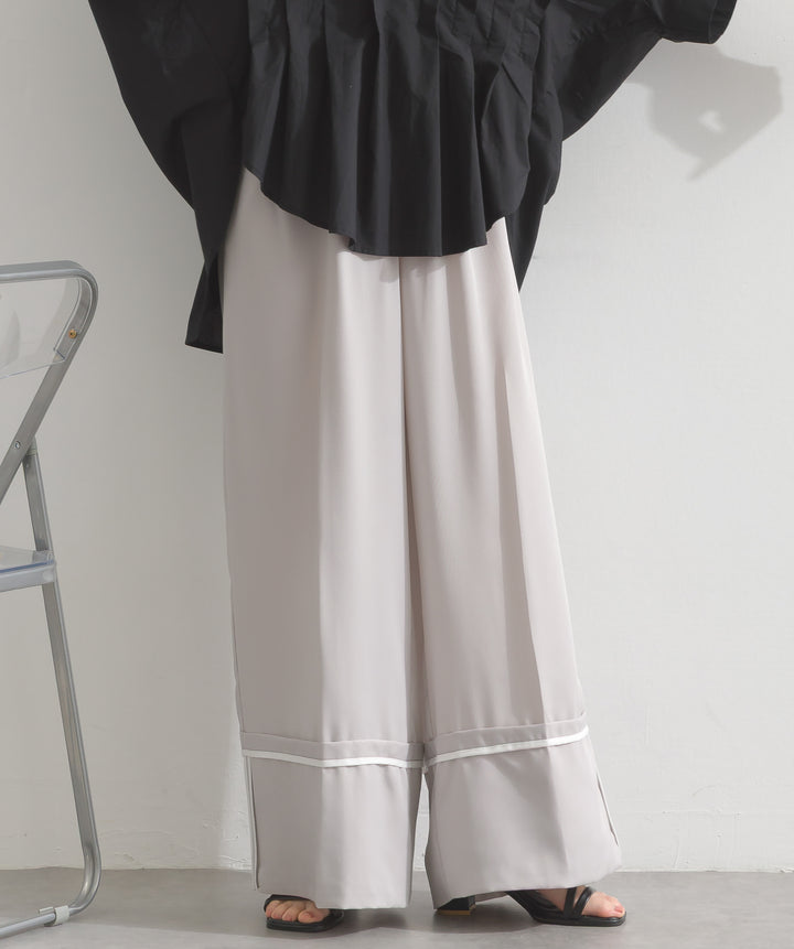 ツイルターンバックパンツ