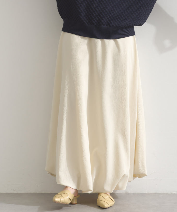 クレープバルーンスカート