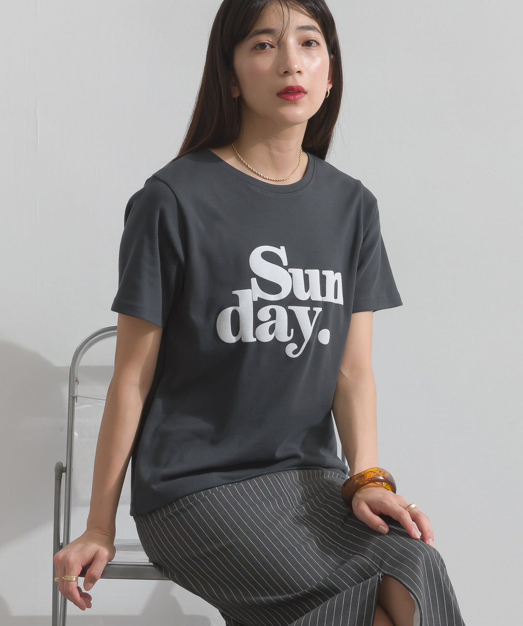 フロッキーロゴTシャツ