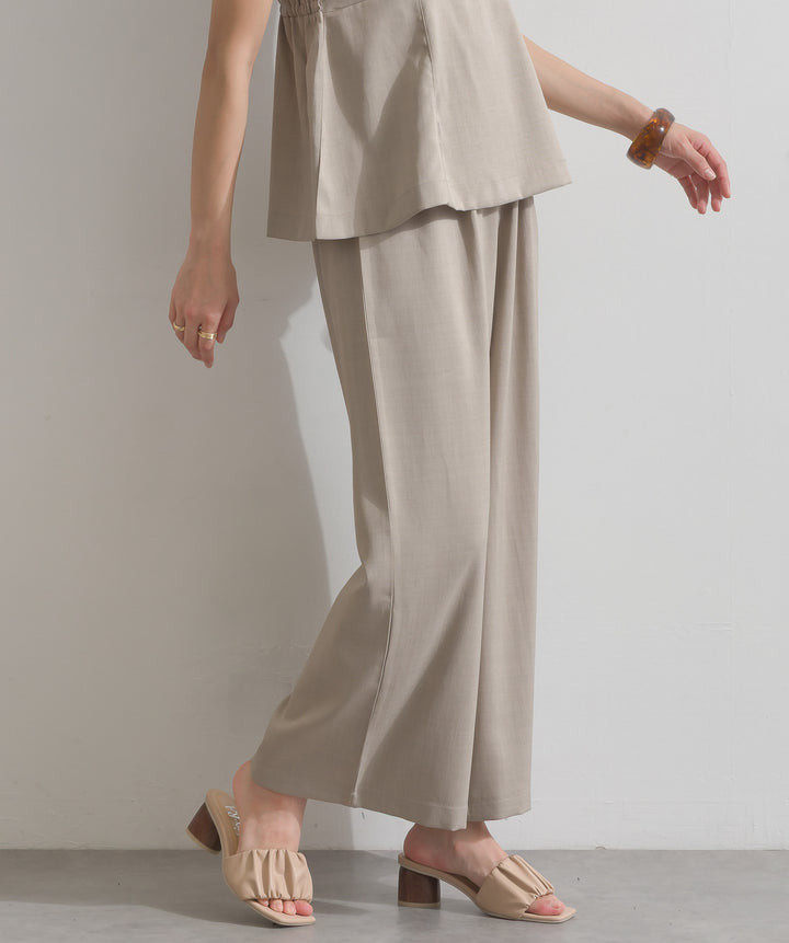 ペプラムビスチェパンツ セットアップ