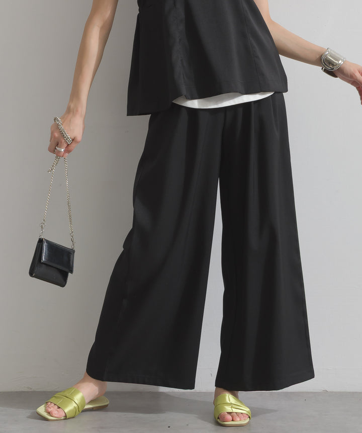 ペプラムビスチェパンツ セットアップ