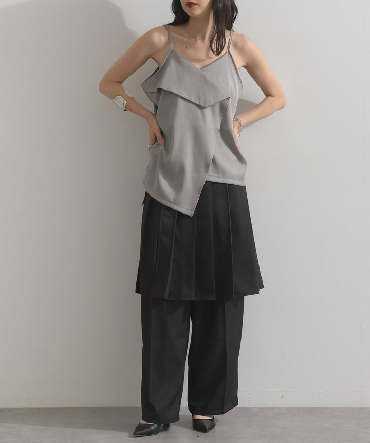 アシンメトリーデザインキャミソール
