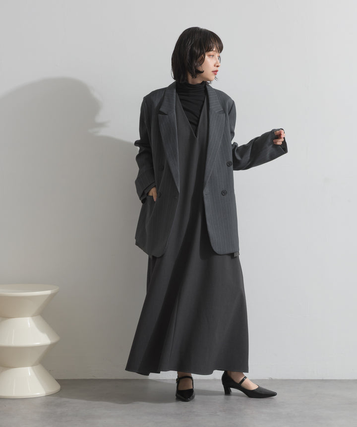 Vネックジャンスカ