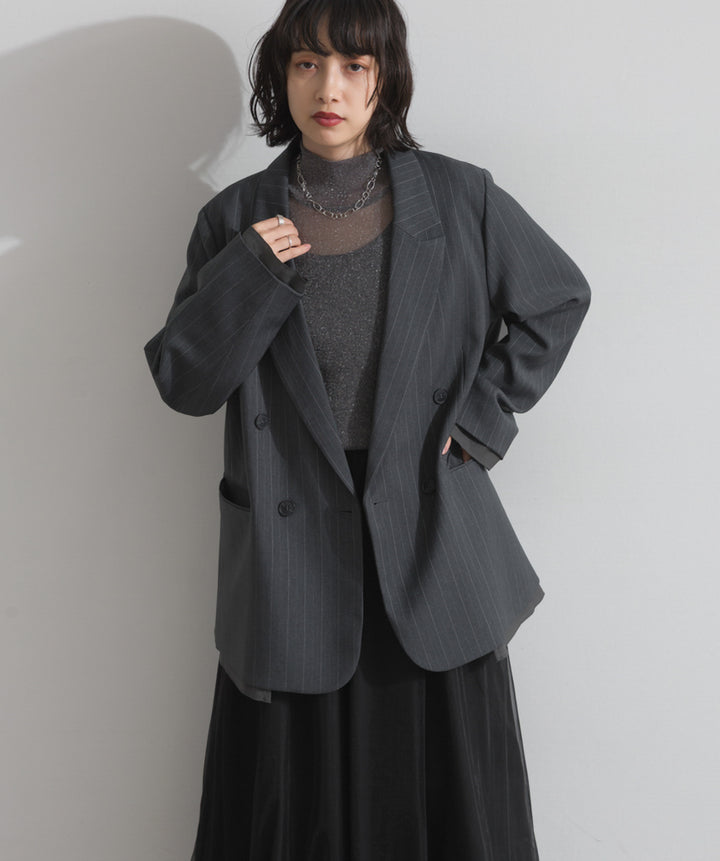 ラメシアー ハイネックトップス