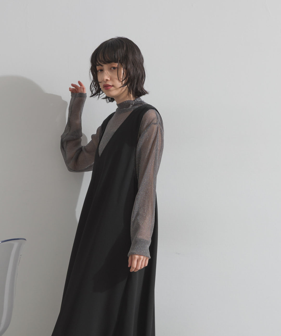 Vネックジャンスカ