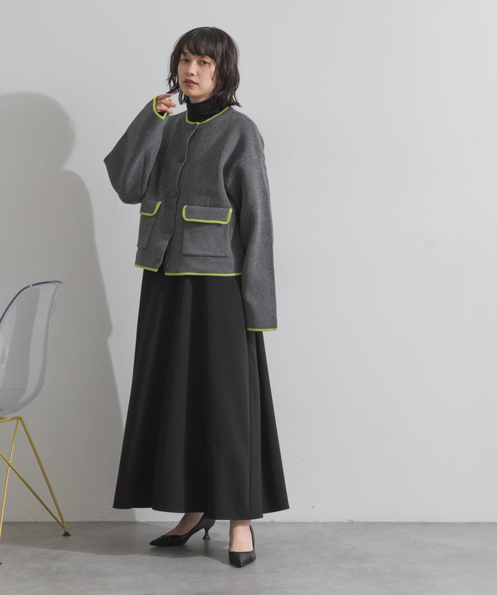 Vネックジャンスカ