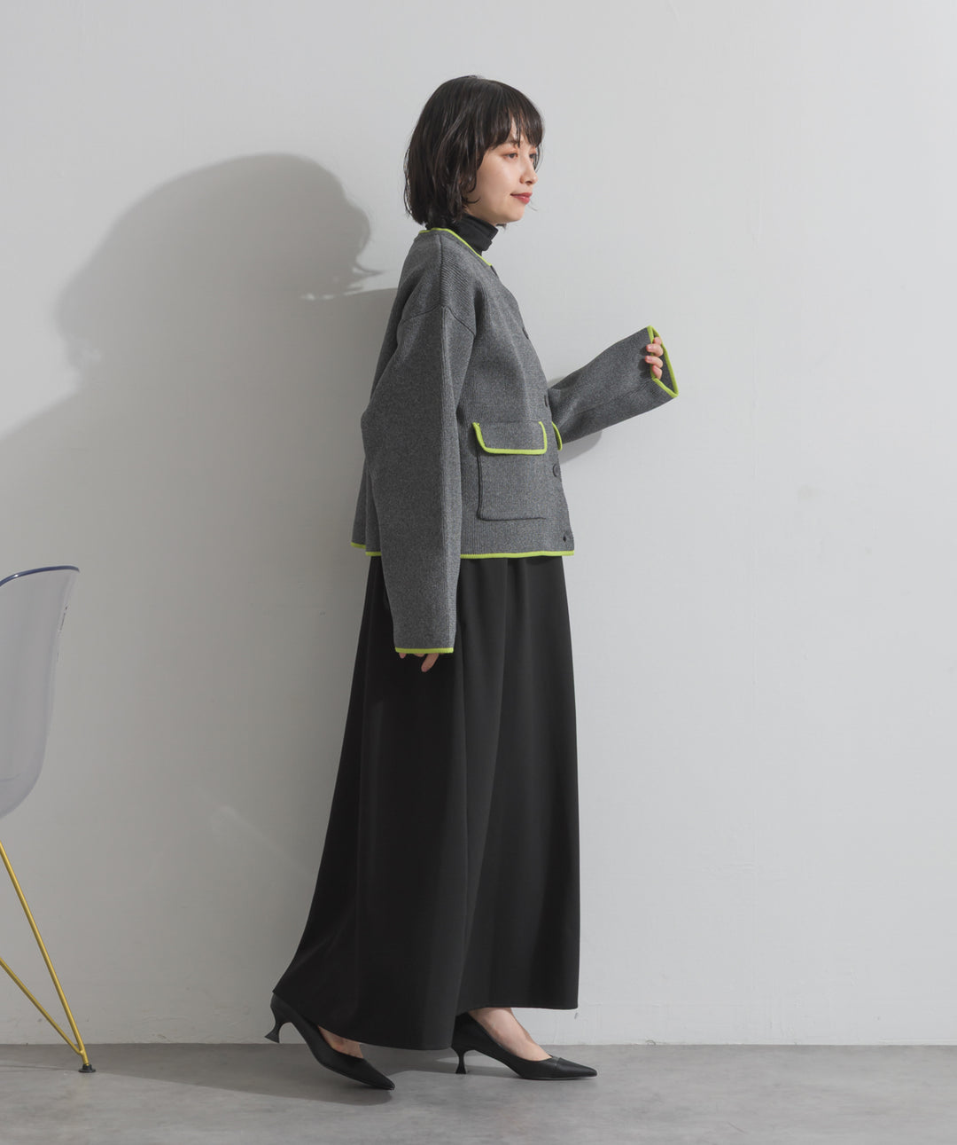 Vネックジャンスカ