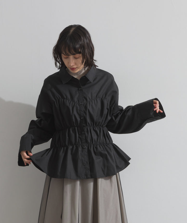 ウエストシャーリングシャツ