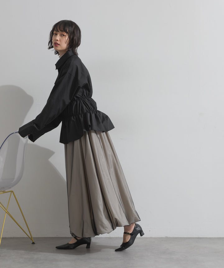 ウエストシャーリングシャツ