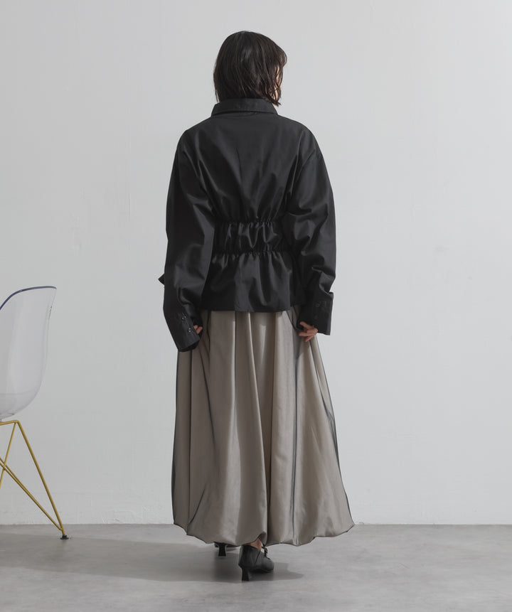 ウエストシャーリングシャツ