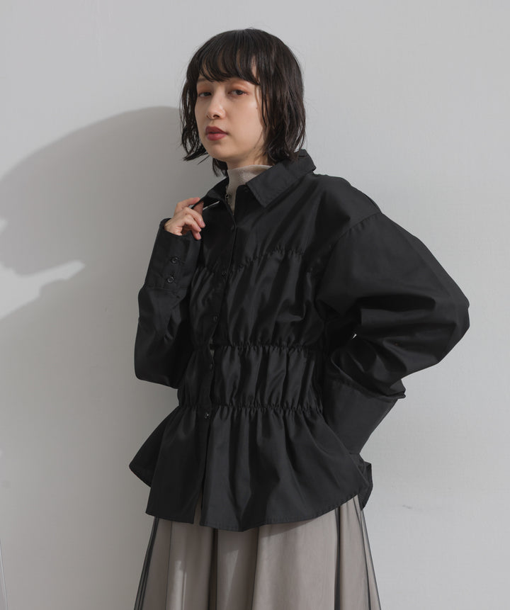 ウエストシャーリングシャツ