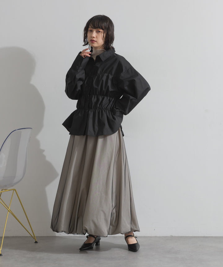 ウエストシャーリングシャツ