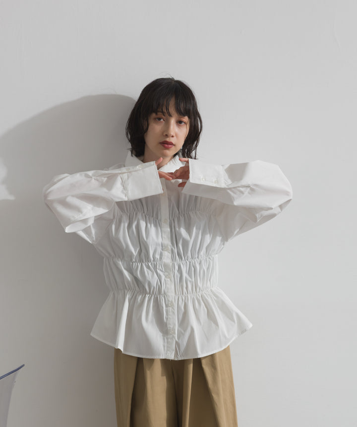 ウエストシャーリングシャツ