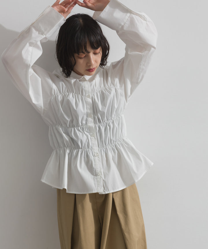 ウエストシャーリングシャツ