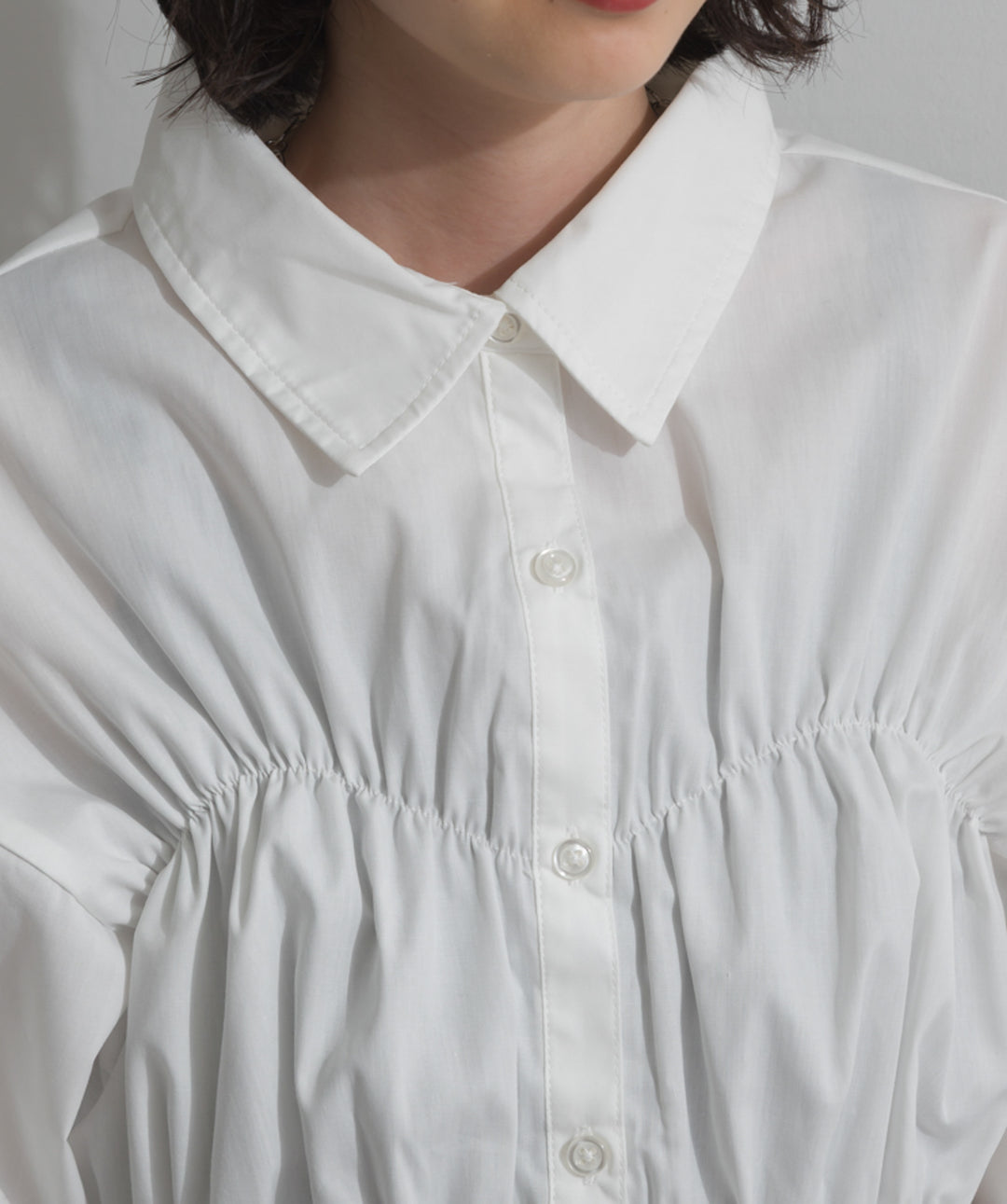 ウエストシャーリングシャツ