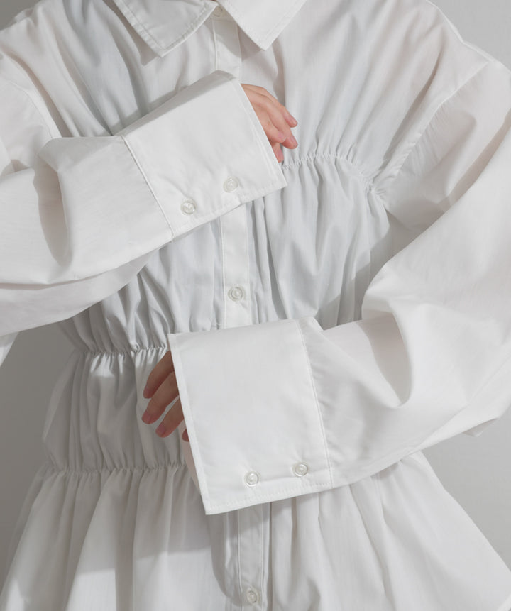 ウエストシャーリングシャツ