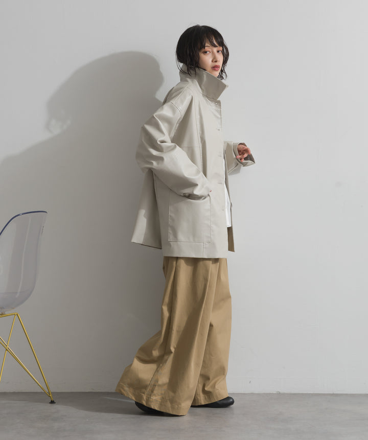 ツイルタックチノワイドパンツ
