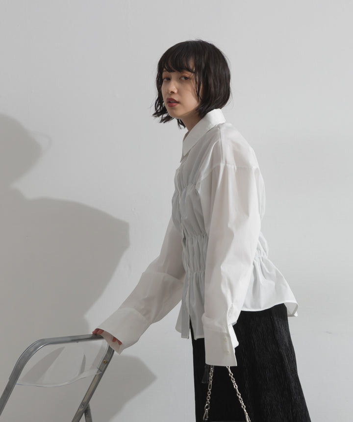 ウエストシャーリングシャツ