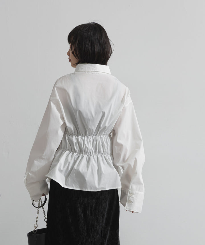 ウエストシャーリングシャツ