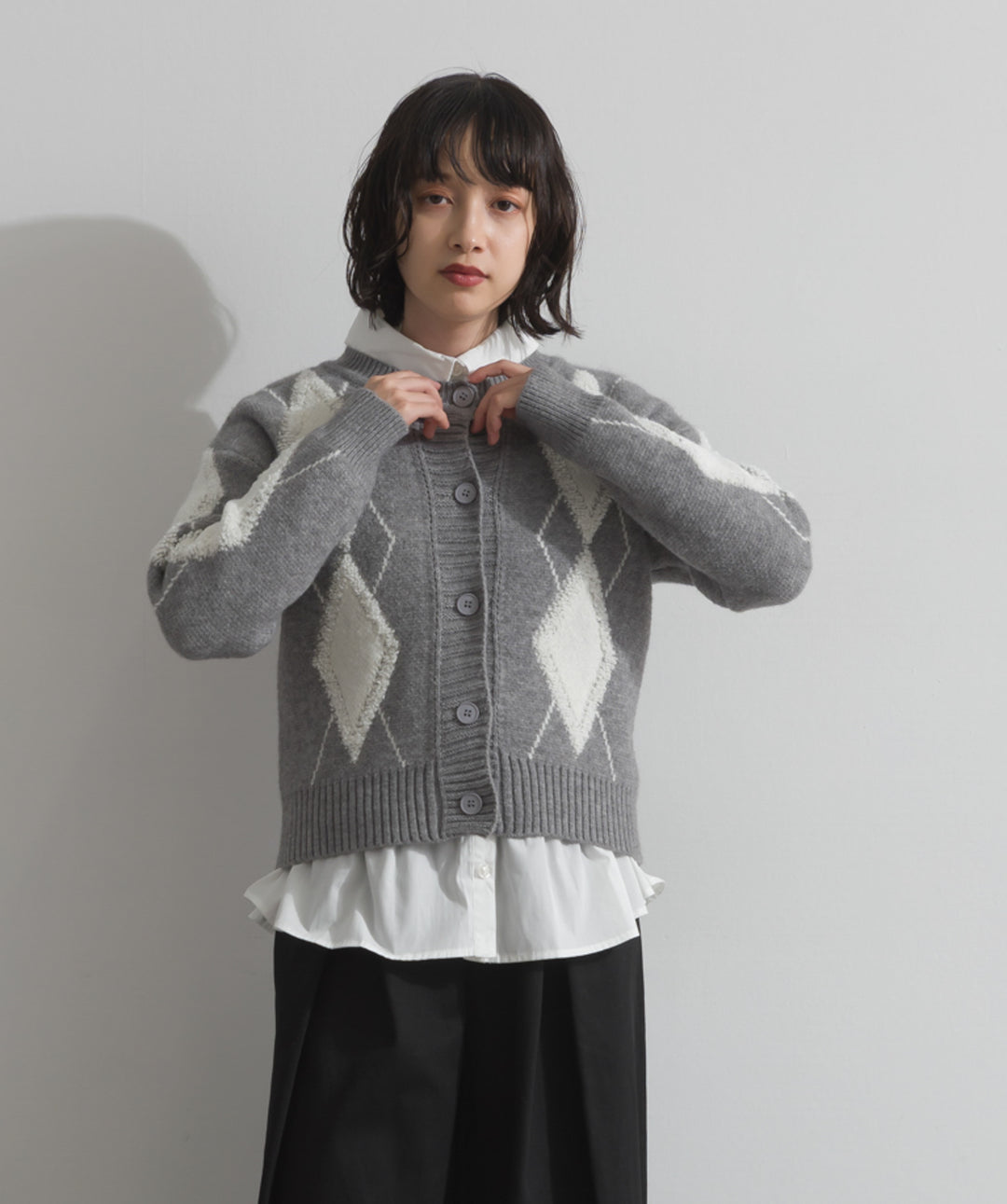 ウエストシャーリングシャツ