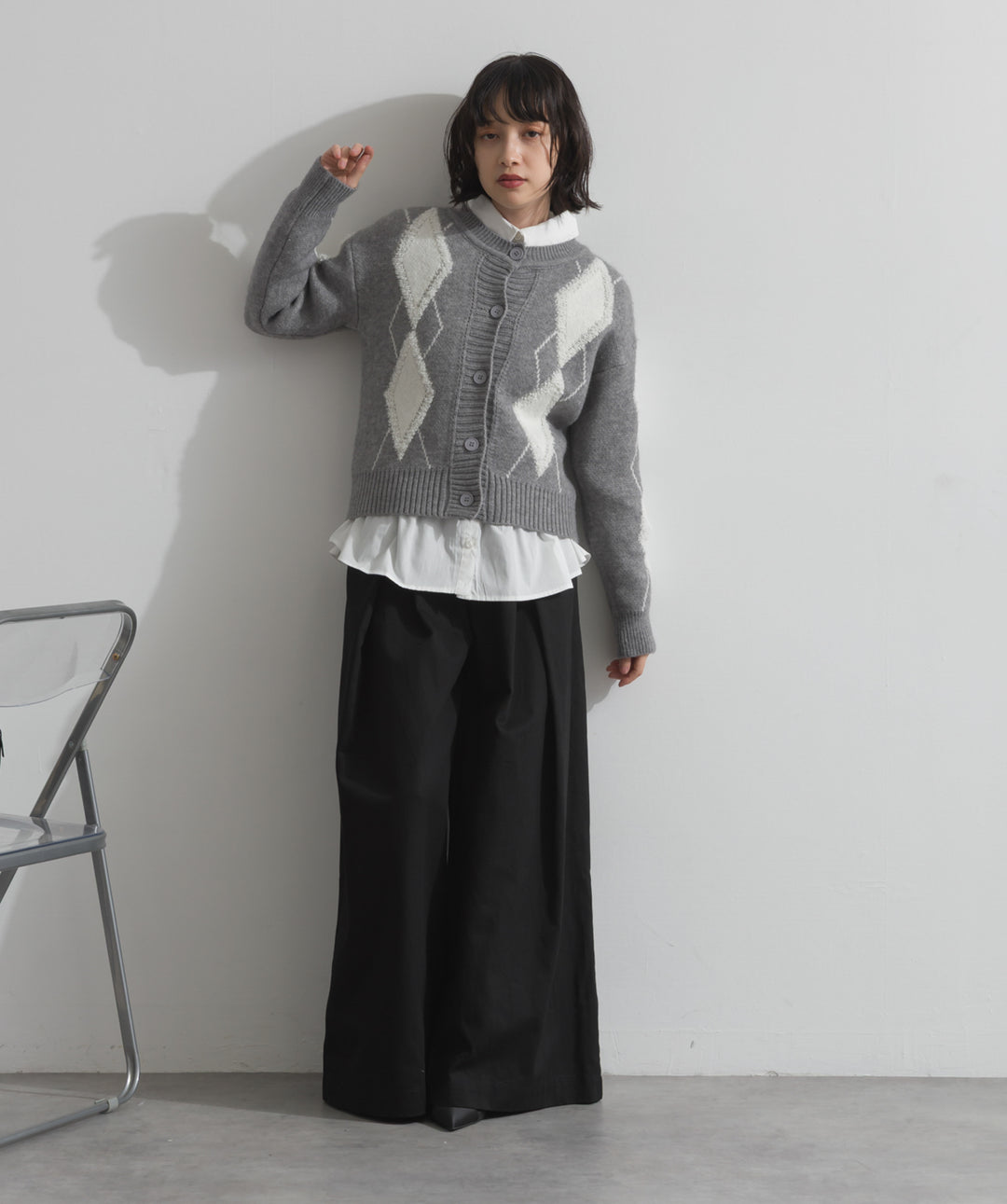 ウエストシャーリングシャツ