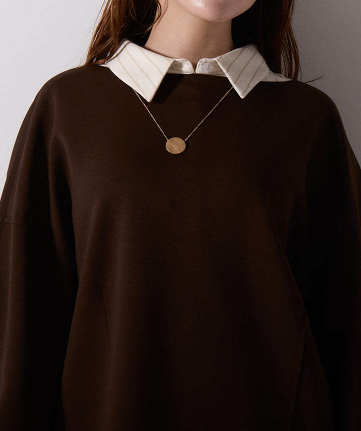 アシンメトリーヘムスカートドッキングセットアップ