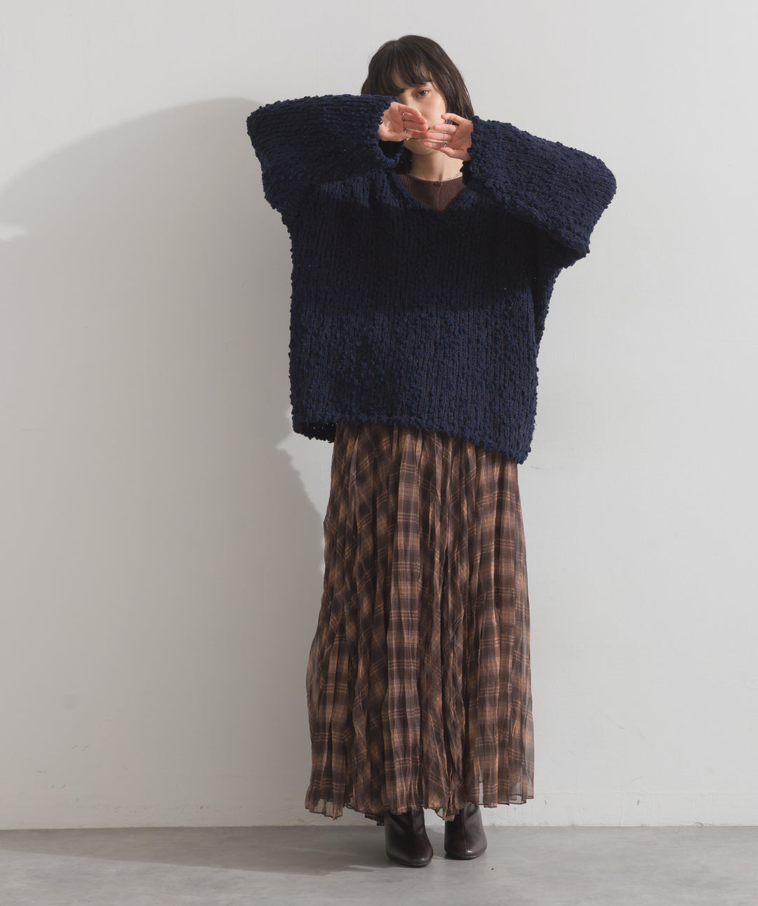 ブークレモールニットプルオーバー