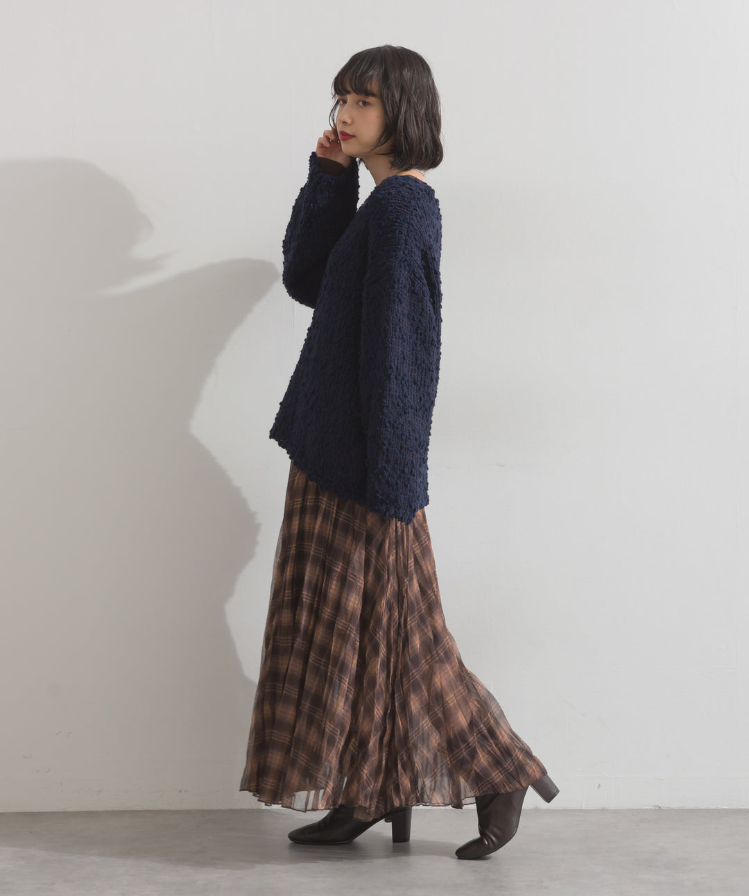 ブークレモールニットプルオーバー