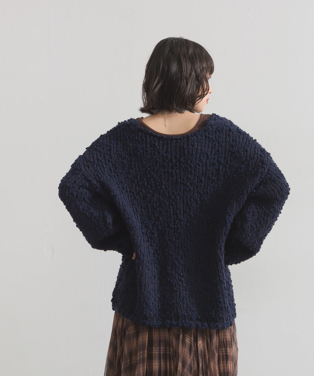 ブークレモールニットプルオーバー