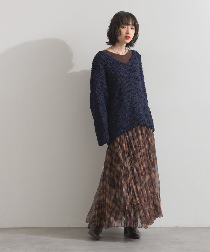 ブークレモールニットプルオーバー