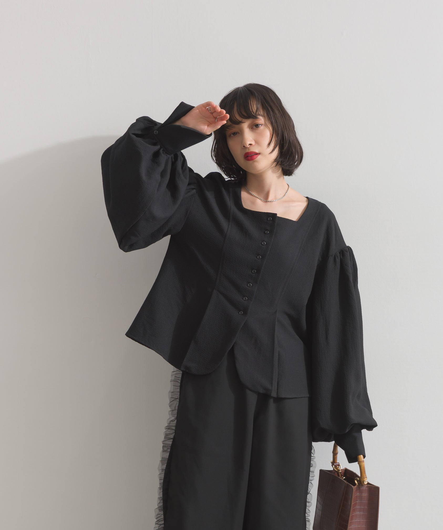 バルーンスリーブポコポコブラウス – OandI