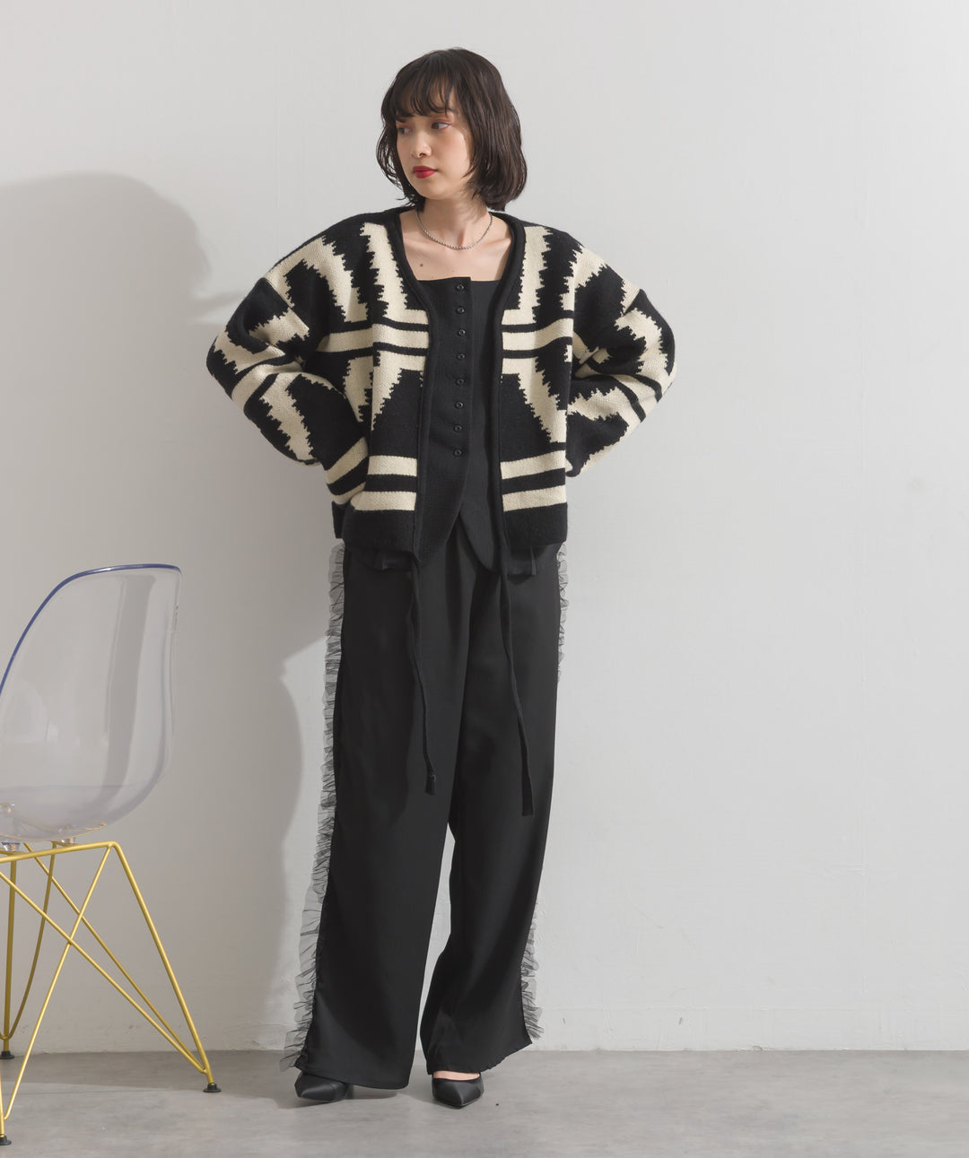 ベディニットカーディガン