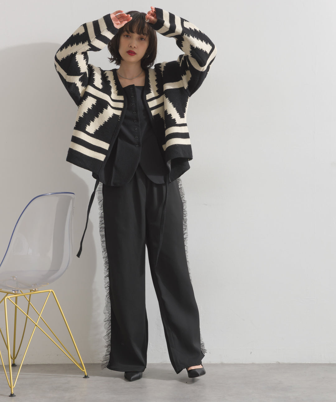 ベディニットカーディガン