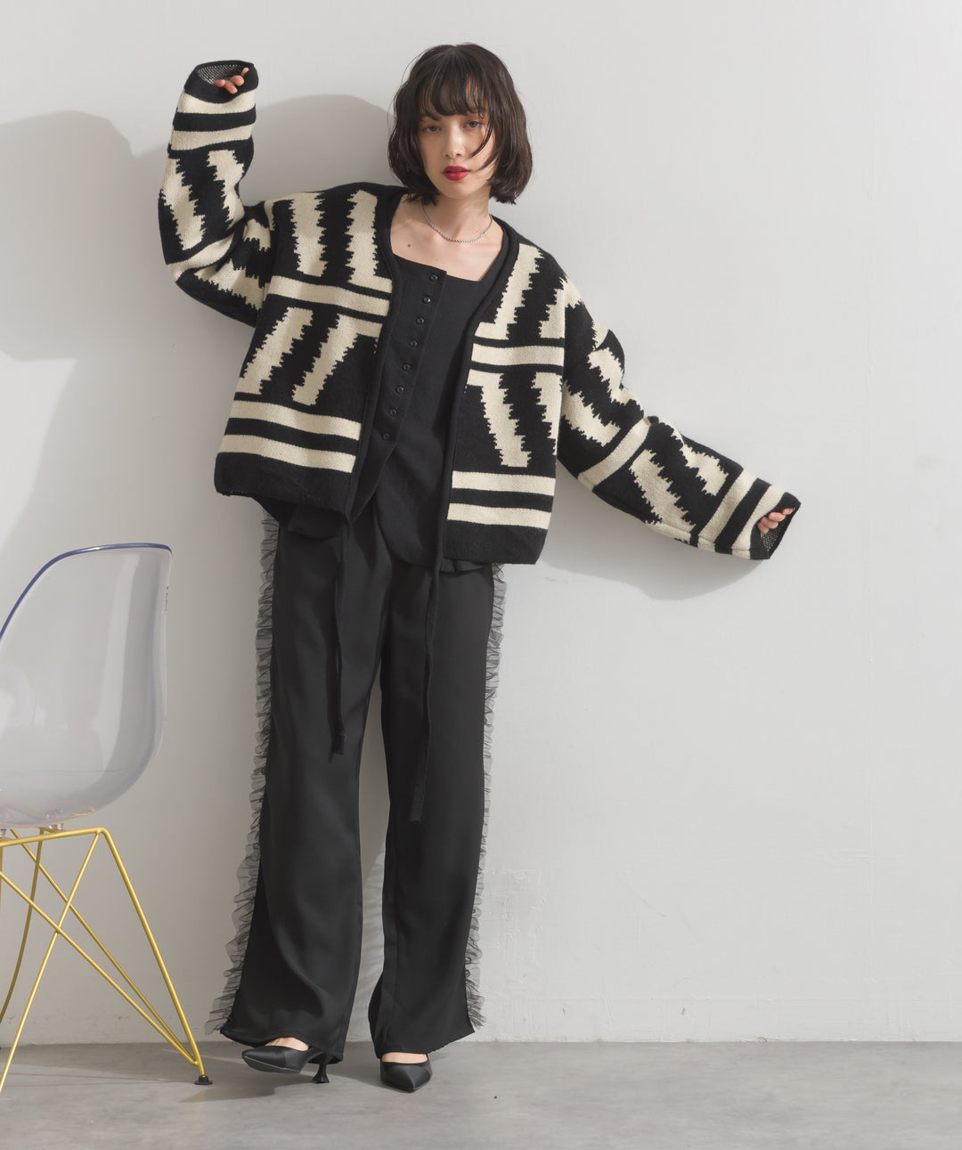 ベディニットカーディガン