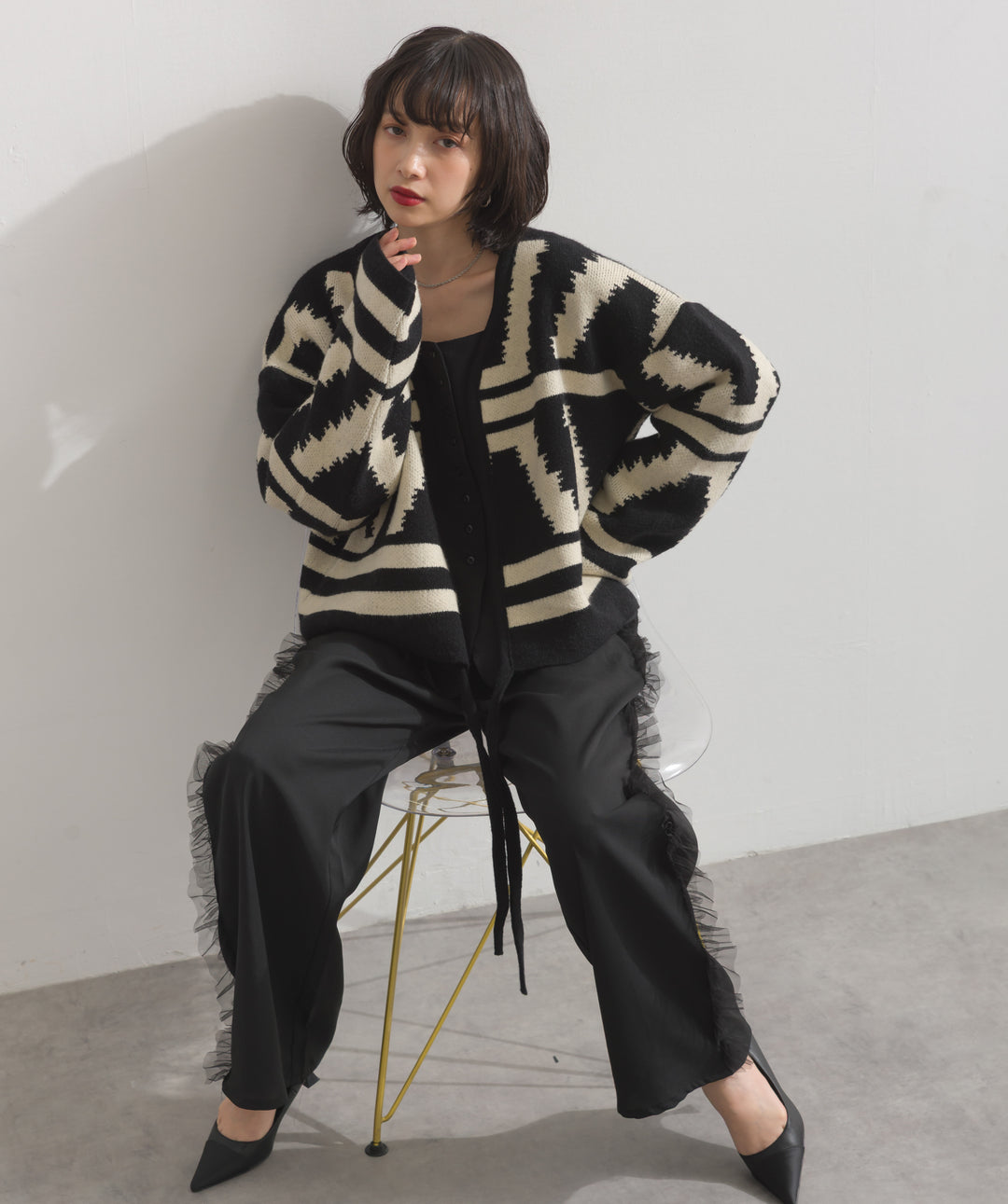 ベディニットカーディガン