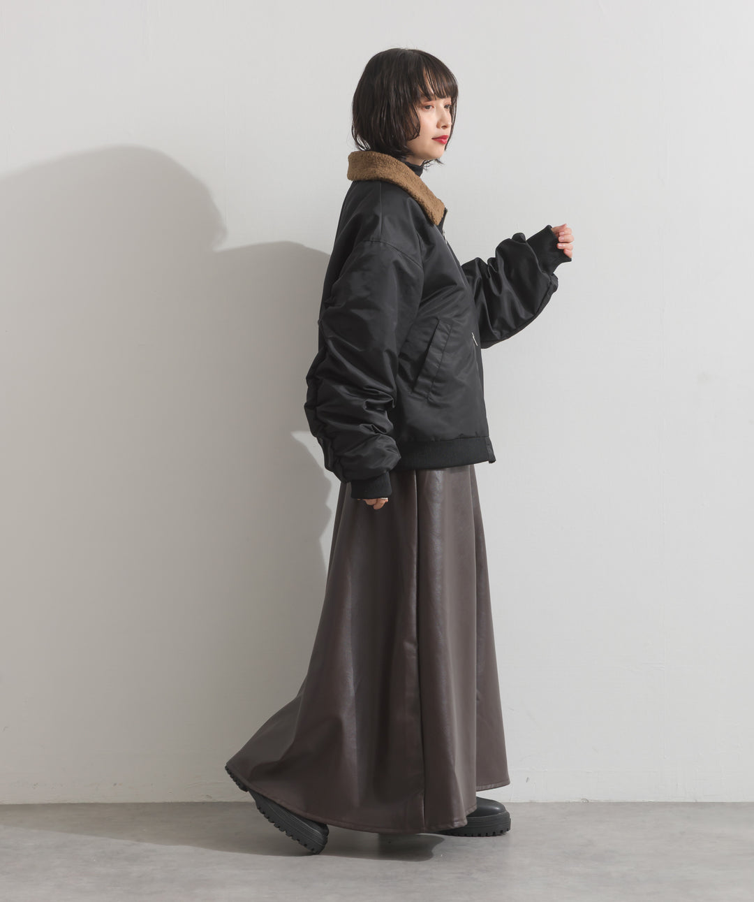 合繊オーバーサイズMA-1