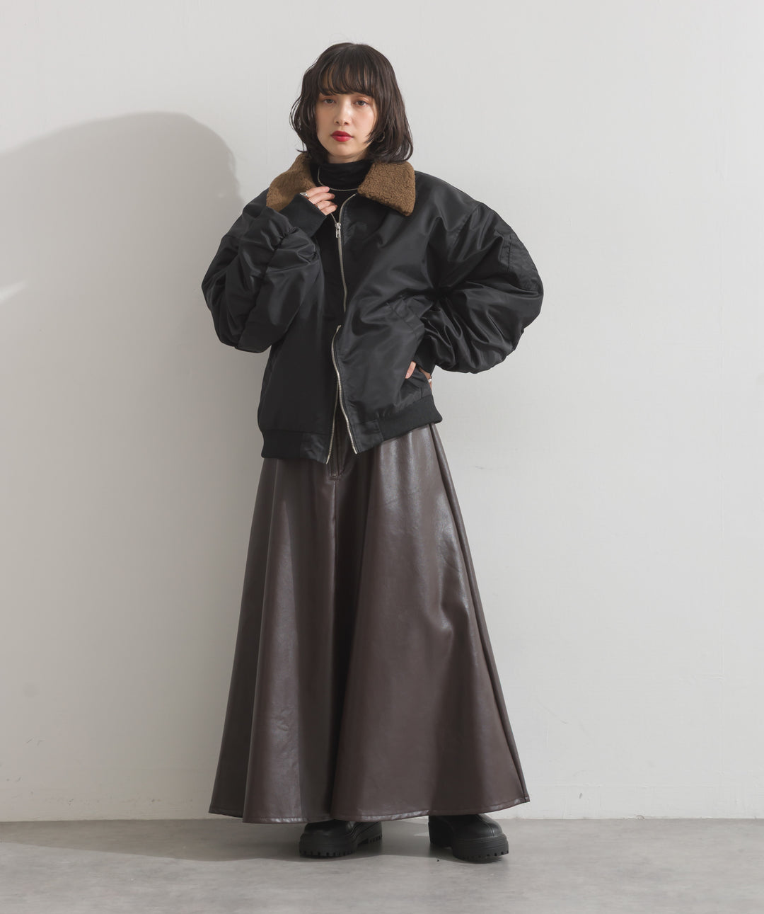 合繊オーバーサイズMA-1