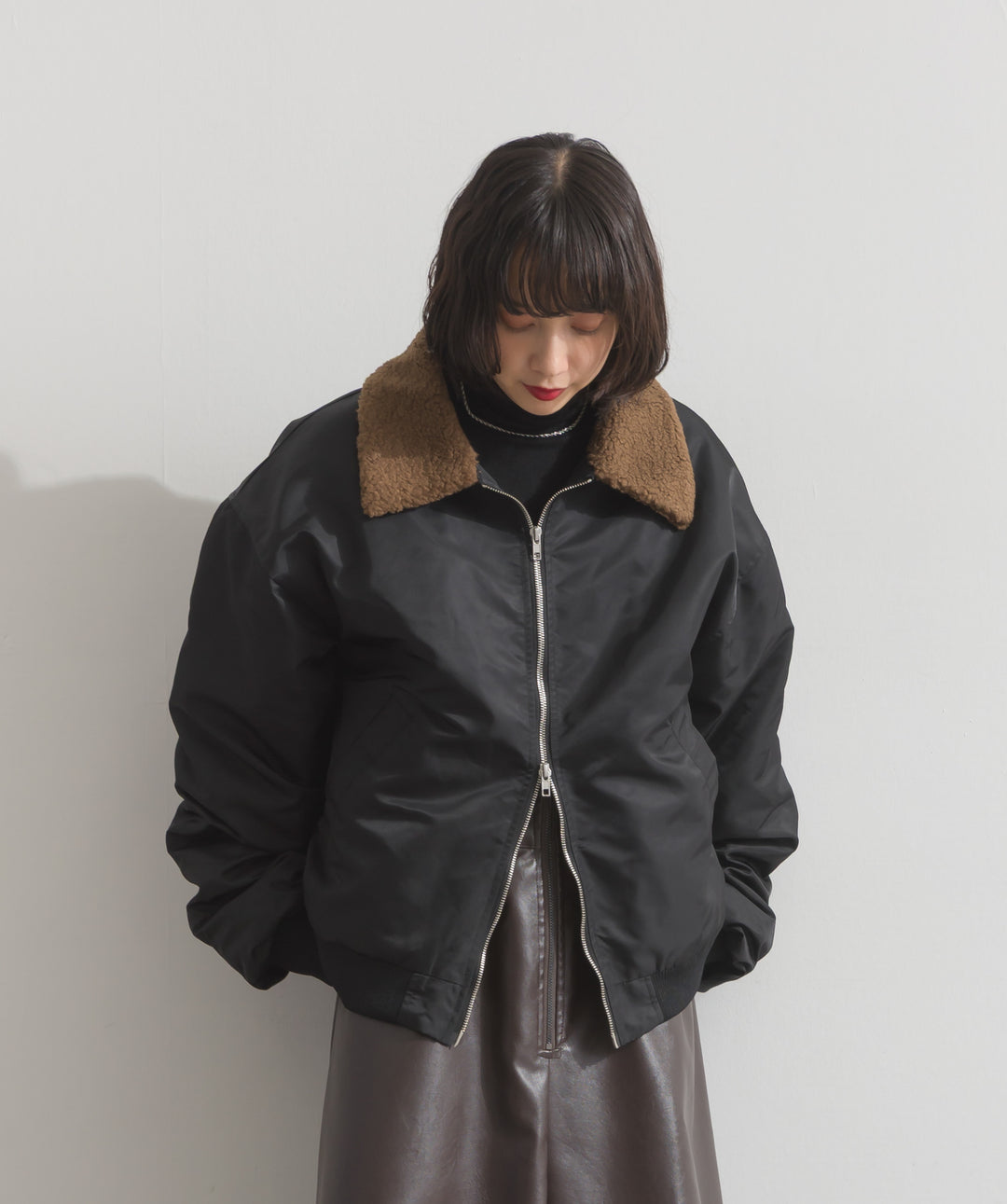 合繊オーバーサイズMA-1