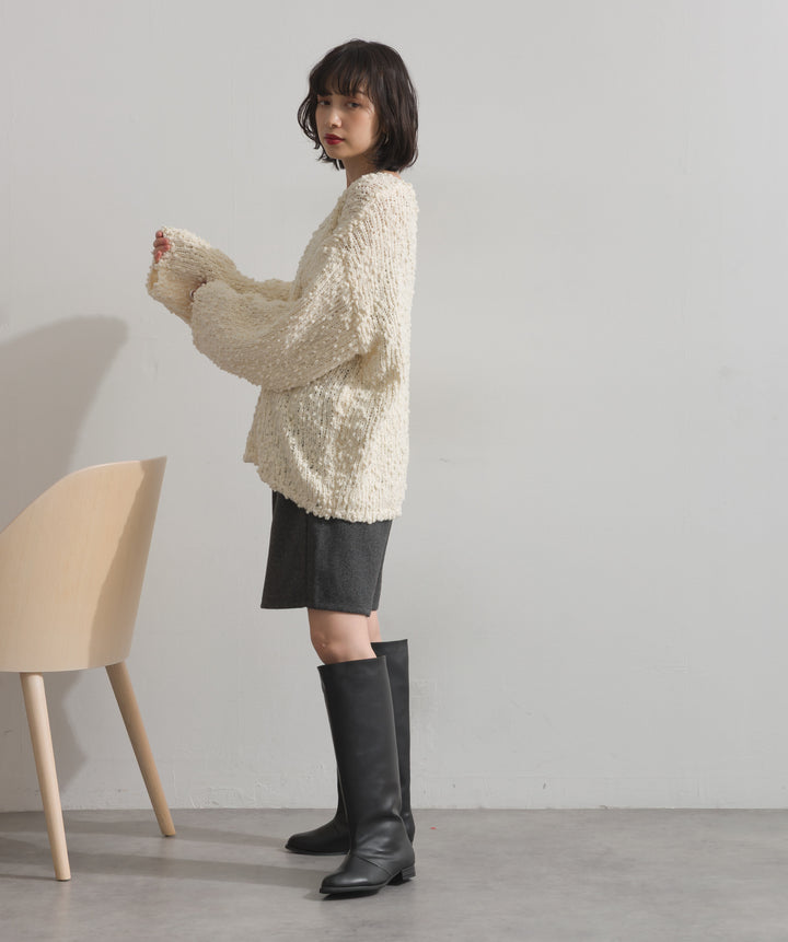 ブークレモールニットプルオーバー