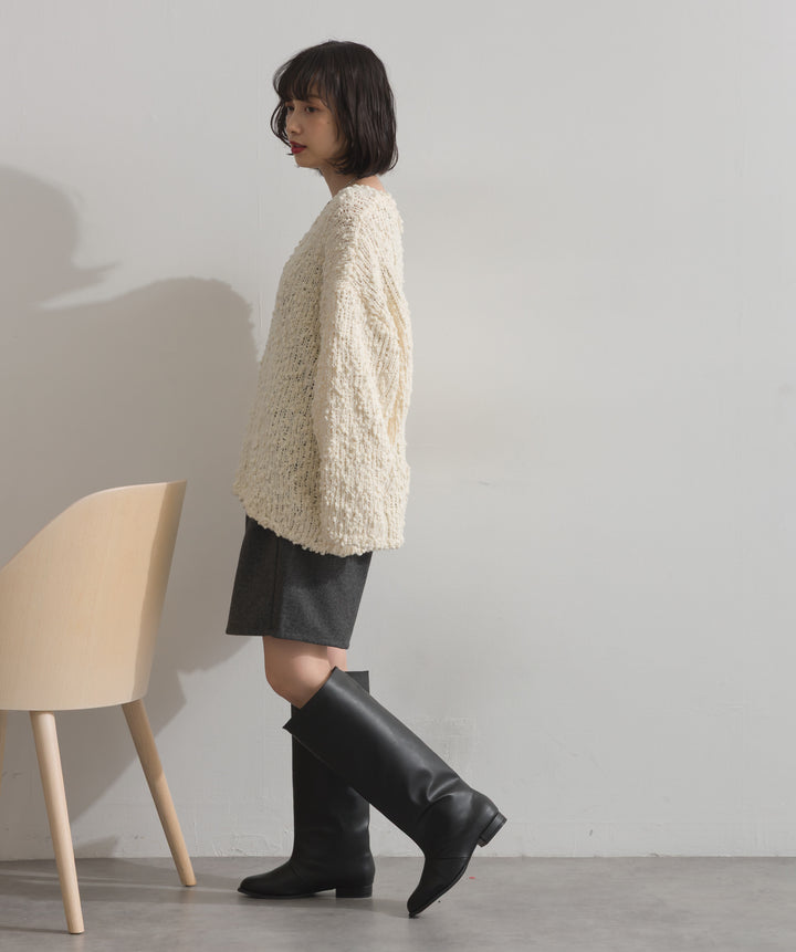 ブークレモールニットプルオーバー