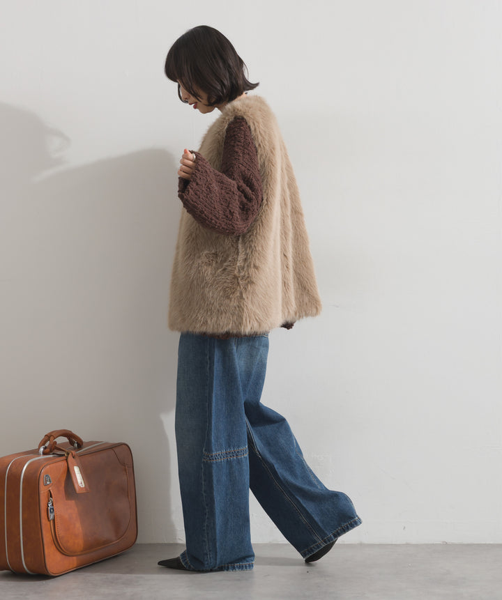 ブークレモールニットプルオーバー