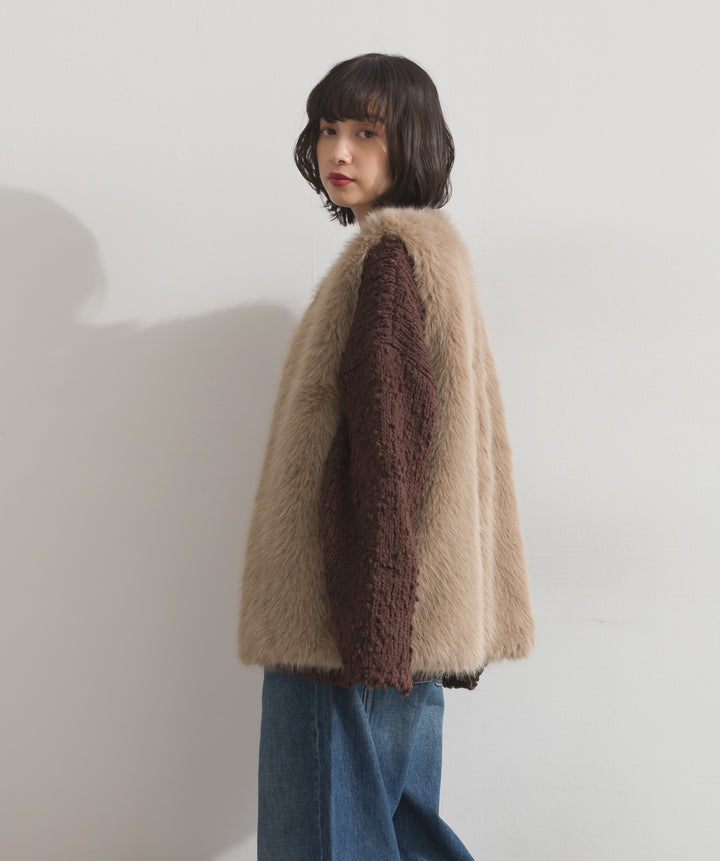 ブークレモールニットプルオーバー