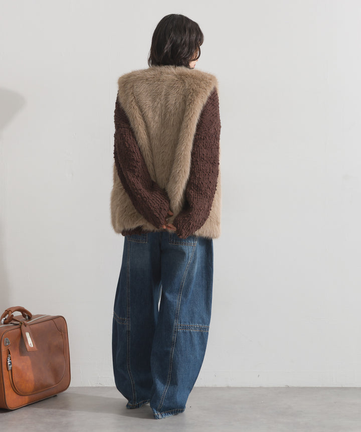 ブークレモールニットプルオーバー