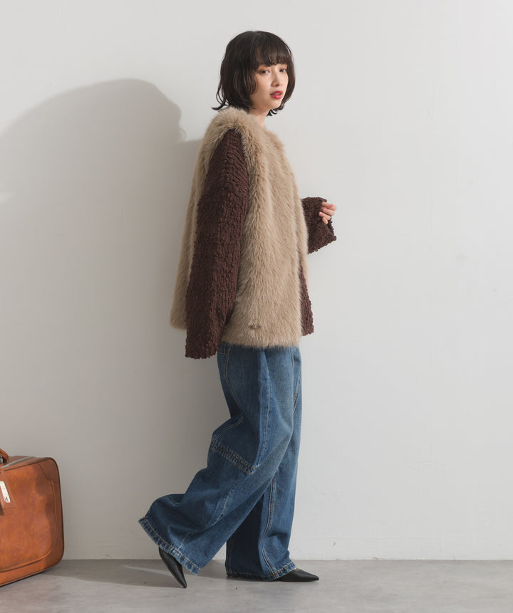 ブークレモールニットプルオーバー